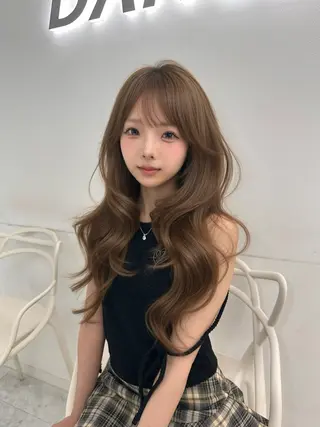 ロング カラー 上品モテヘア🩶 karen🩶のヘアスタイル