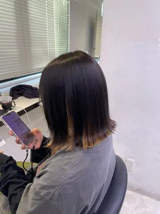 ロング カラー ♥️韓国風透明感 暖色misa♥️のヘアスタイル
