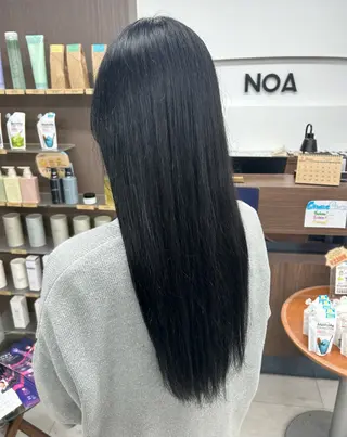 ロング ハタエクルミ/辻堂 /ワンカラー🍀*゜のヘアスタイル