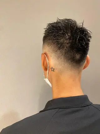 メンズ unopulir 景山 凌のヘアスタイル
