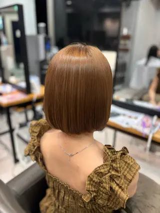 ミディアム カラー girly上品ヘア 🎀/ベージュikuのヘアスタイル