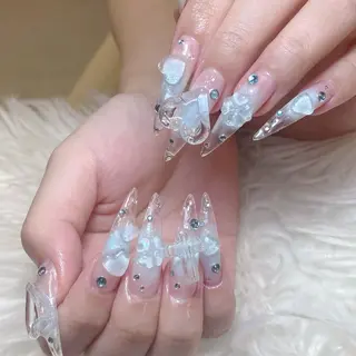 ネイル ANH ゴテゴテネイルのネイルデザイン