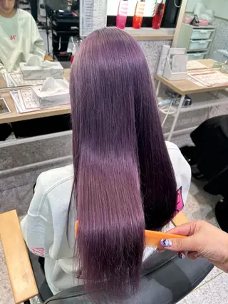 カラー ♡透明感カラー★ ネイル/しの♡のヘアスタイル