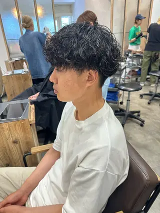 ショート ︎☀️はるき︎︎☁️ メンズモデル募集のヘアスタイル