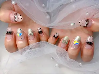 ネイル Queennail 北堀江Yumiのネイルデザイン