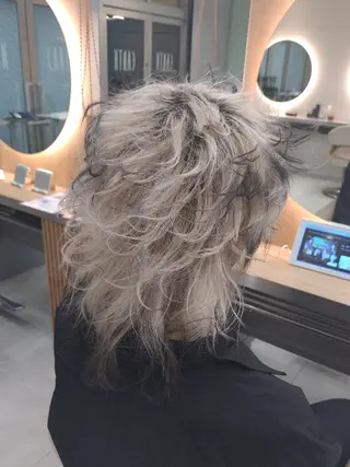 ミディアム ヘアアレンジ メンズ 🐺デザインウルフ / 一ノ瀬 凌🐺のヘアスタイル