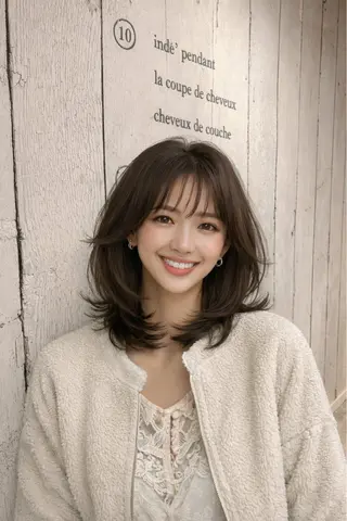 ミディアム M.SLASH菅原 正裕のヘアスタイル