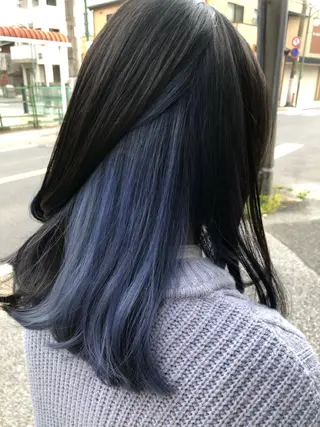 カラー TSUBASA 🪽のヘアスタイル