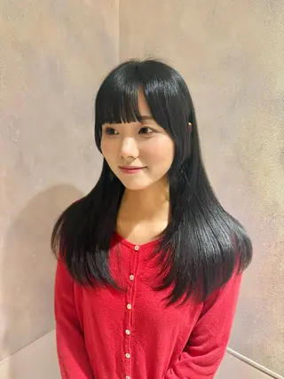 ロング カラー オタク美容師☃️🩵 ヘアアレンジ/暗髪のその他イメージ