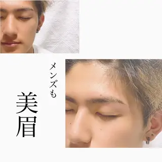 メンズ アイブロウ Studio CUOREのヘアスタイル