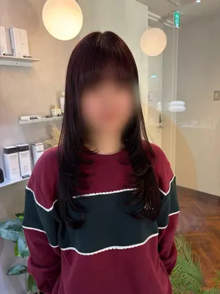 ロング Ayano‪‪🎀似 合わせ×透明感🎀のヘアスタイル