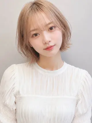 ミディアム MYRTLE TSUNODAのヘアスタイル