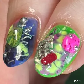 ネイル posa nail モエミのネイルデザイン