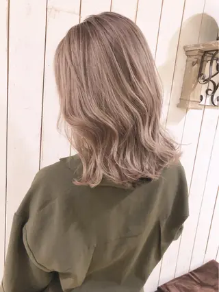 ミディアム Noe心斎橋 堀田 朋宏のヘアスタイル