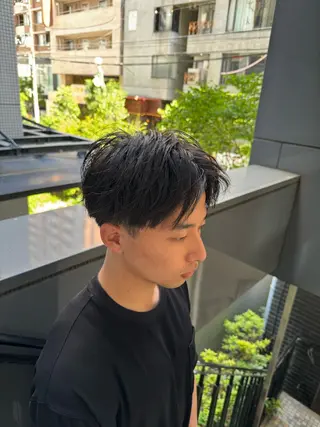 メンズ 河野 悠のヘアスタイル