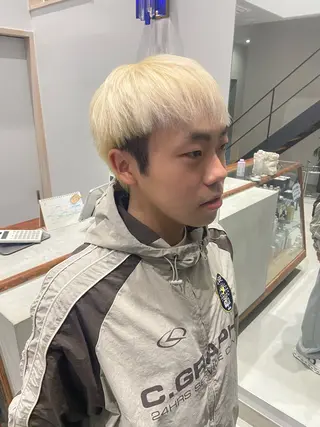 メンズ 石田 俊介のヘアスタイル