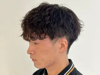 メンズ 三田 真穂のヘアスタイル