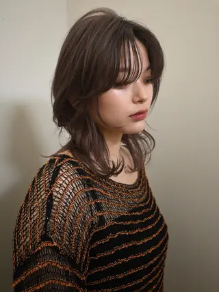 カラー aya / ニュアンスカラーのヘアスタイル