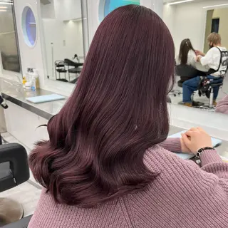 ロング カラー 🍒韓国暖色ヘア NO.1🍒🪽のヘアスタイル