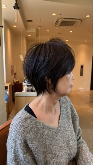 ショート カラー お悩み解決ショート/ 似合わせカット/といのヘアスタイル