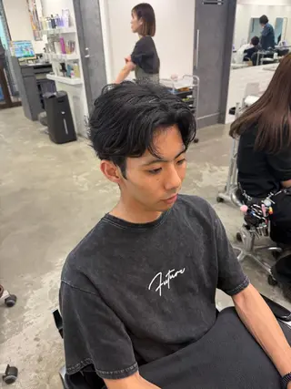 メンズ ハイトーン /スパイキーショートのヘアスタイル