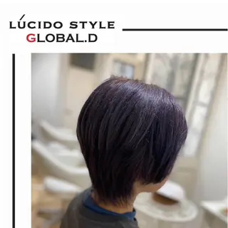 ショート カラー パーマ ヘアアレンジ メンズ キッズ ✂︎ショート、ボブ、 レイヤー🩵YUMIのヘアスタイル