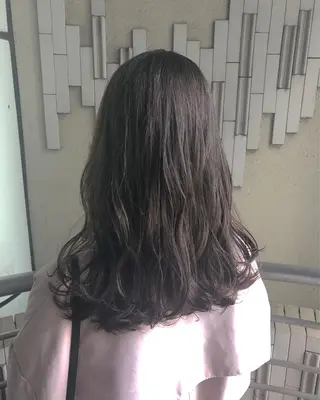 セミロング カラー 🍊新宿南口🍊 ERINAのヘアスタイル