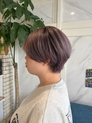 ショート 徳田 勇貴のヘアスタイル