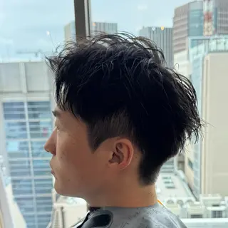 メンズ 🐋湊 ゆうき 🫧のヘアスタイル