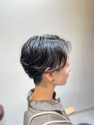 ショート 【水素カラー/メンズ 】Lee布施/純平のヘアスタイル