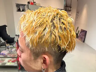 ショート パーマ メンズ Mizuki Yajimaのヘアスタイル