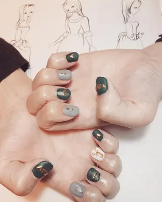 ネイル 平尾駅前/持込み専門 /owlnailのネイルデザイン