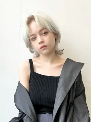ミディアム カラー HARU//原宿🤍 リピート率NO.1のヘアスタイル
