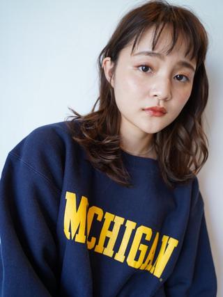カラー ミディアム ヘアアレンジ 💝髪質改善💝_ chlom🌸春🌸のヘアスタイル