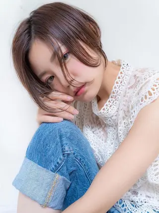 ショート 🌟モテ髪ショート 🌟店長　津賀涼のヘアスタイル