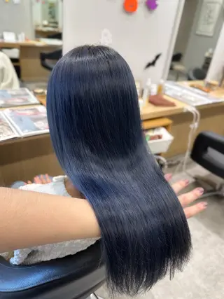 ロング カラー 巻ける髪質改善🫧ハ イライト/永田汰伊智のヘアスタイル