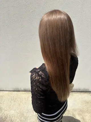 ロング カラー 鮫島海斗☆レイヤー☆ ハイトーンのヘアスタイル
