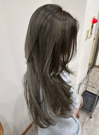 ロング カラー 中津 /kipi アカネのヘアスタイル