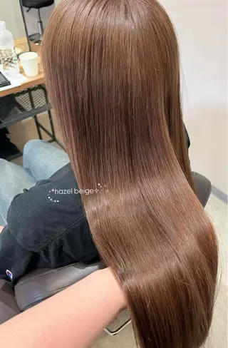カラー 🎀韓国レイヤー/ 🫧透明感カラーのヘアスタイル