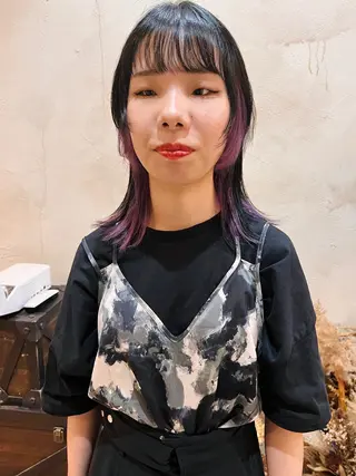 ミディアム パーマ美容師 matsuのヘアスタイル