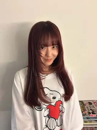 ロング NanaKo 表参道 レイヤー/ハッシュのヘアスタイル