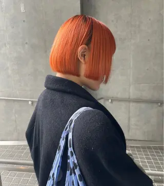 ショート カラー 🌈メンズパーマ🌈 メンズカットアリサのヘアスタイル