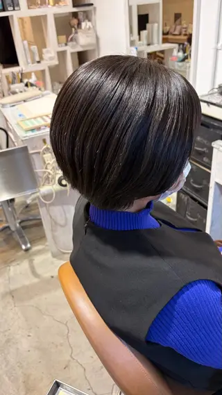 カラー 菅野 由莉菜のヘアスタイル
