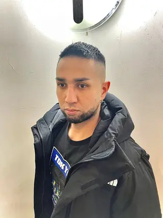 ショート メンズ 北本 龍磨のヘアスタイル
