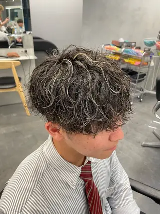 パーマ メンズ fifth リュウセイのヘアスタイル