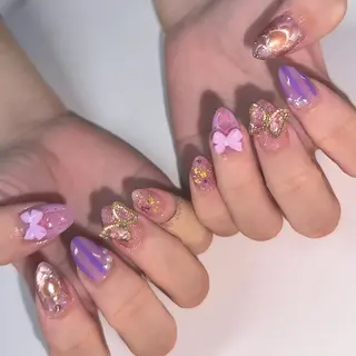 ショート 🦋Nail Amo🦋のネイルデザイン