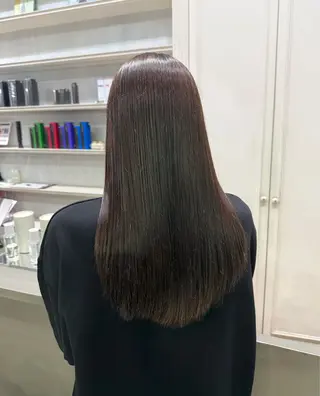カラー 透明感カラー yuiのヘアスタイル