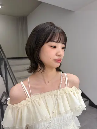 ミディアム 【レイヤー艶カラー】 🎀moka🎀のヘアスタイル