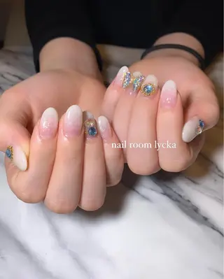 ネイル ネイルルームリッカ 𝐦𝐚𝐲𝐮のネイルデザイン