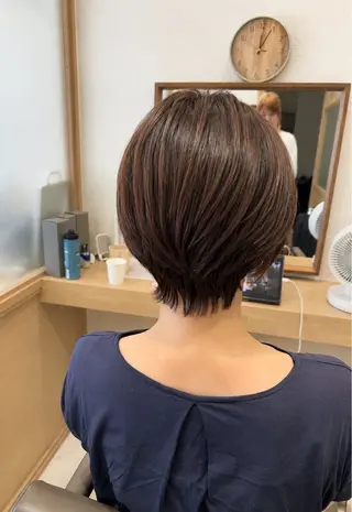 ショート カラー 久木原 ゆりのヘアスタイル